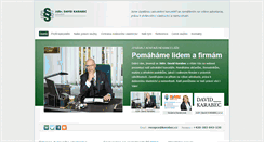 Desktop Screenshot of karabec.cz