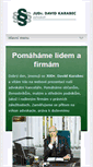 Mobile Screenshot of karabec.cz
