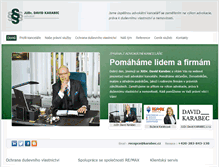Tablet Screenshot of karabec.cz